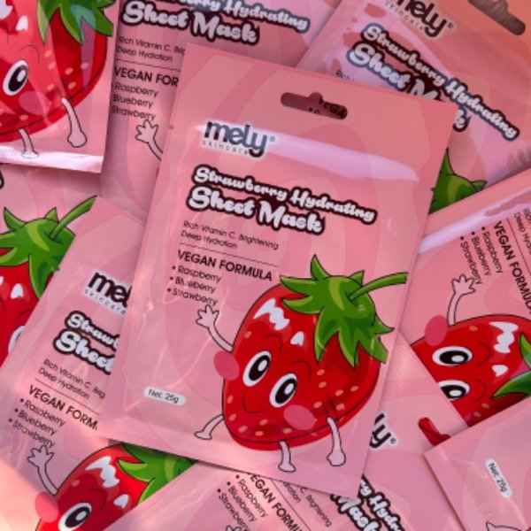 Producto - Mascarilla tela mely frutilla