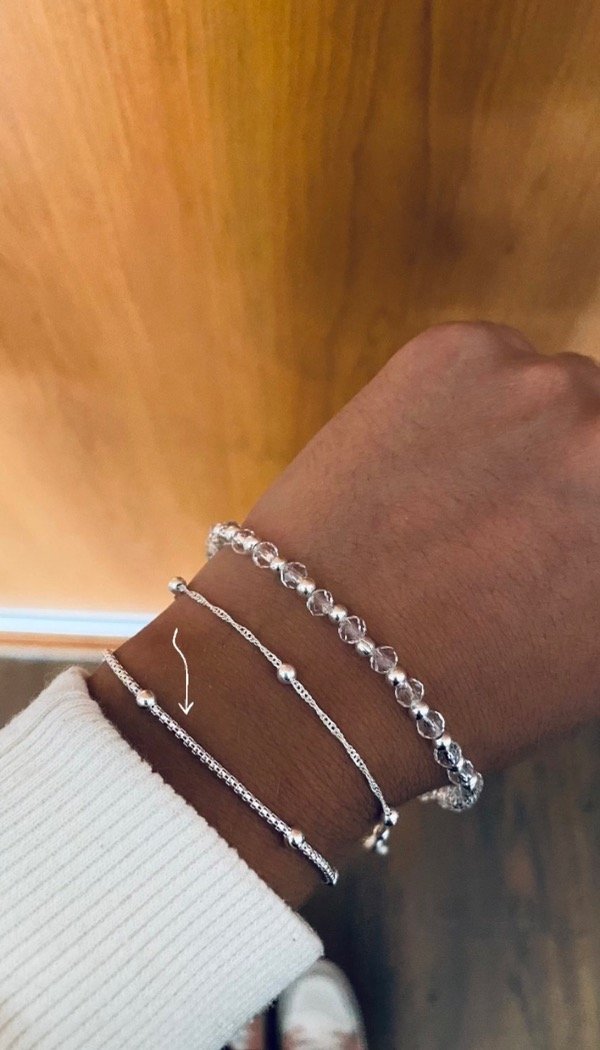 Producto - Pulsera Cubito c/bolitas P925