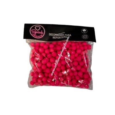 Producto - Perla Comestible x40grs ROSA FLUOR