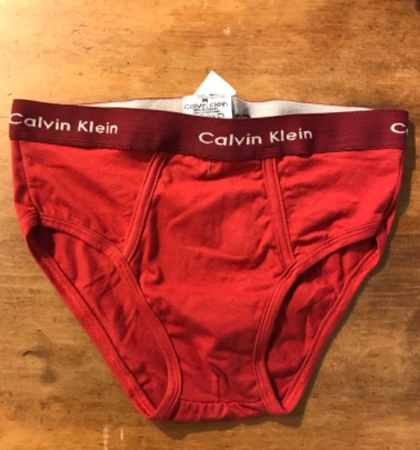 Producto - Calzoncillo slip CALVIN KLEIN colorado- Talle M - PRECIO: 16x - 2