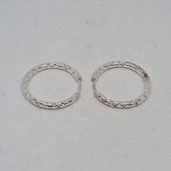 Producto - Argolla con textura 20mm