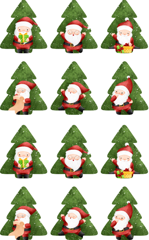 Producto - STICKERS ARBOLITOS X 12