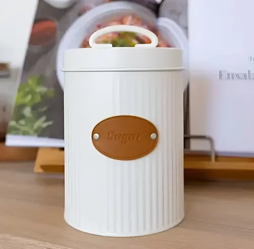 Producto - Lata rayada Blanca Azucar