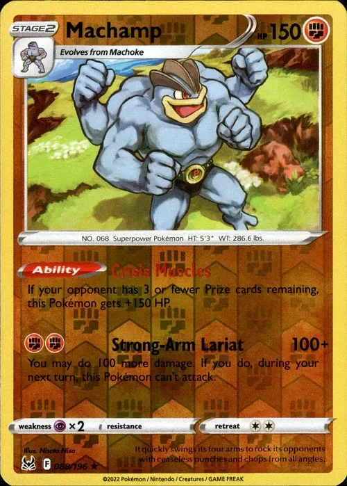 Producto - Machamp - 088/196 - Lost Origin - Reverse Holo