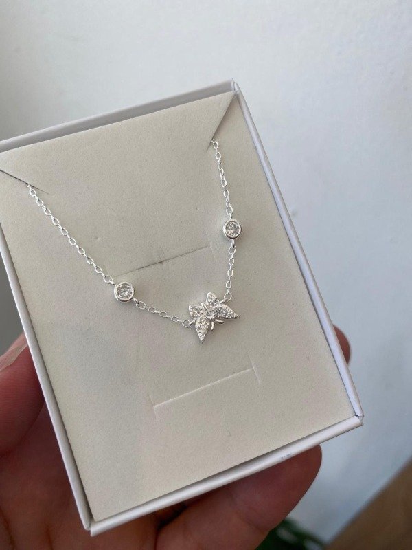 Producto - Pulsera mariposa con corazon plata 925