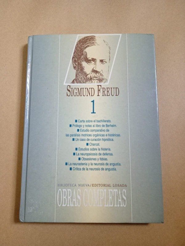 Producto - Obras completas #1 - Sigmund Freud - Losada 1997 Tapa dura