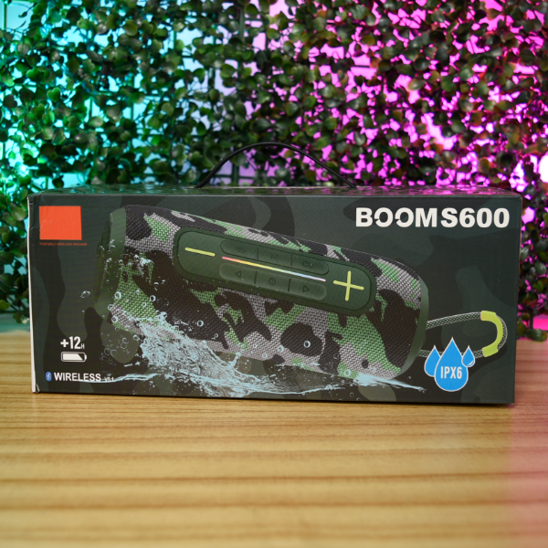 Producto - PARLANTE BLUETHOTH BOOMS600