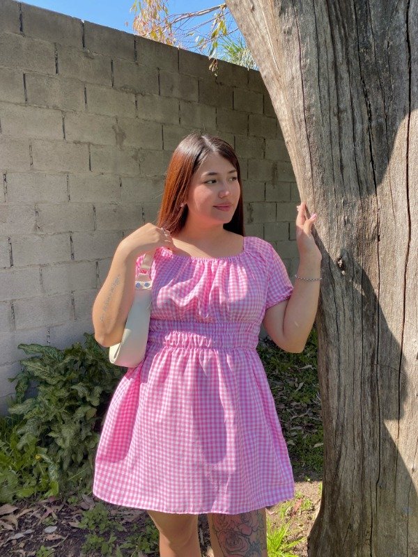 Producto - Vestido Noni cuadrille sin volado (por encargue)