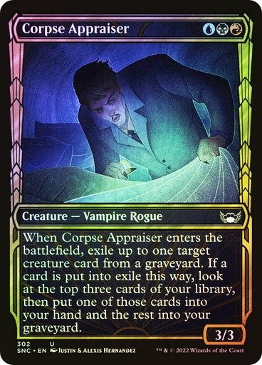 Producto - Corpse Appraiser Showcase Foil  Streets of New Capenna