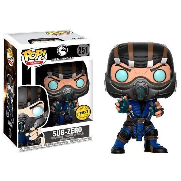 Producto - Funko Pop! Mortal Kombat X Sub-Zero 251 CHASE Limited Edition