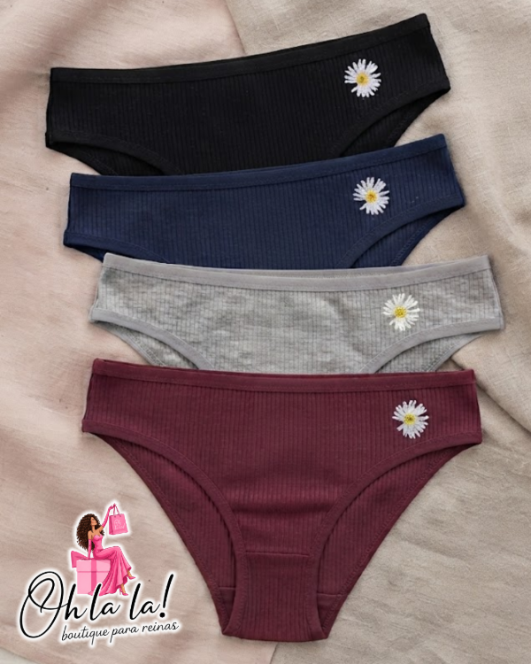 Producto - MANDY XL VEDETINAS DE MORLEY XL CON BORDADO DE MARGARITA - 1