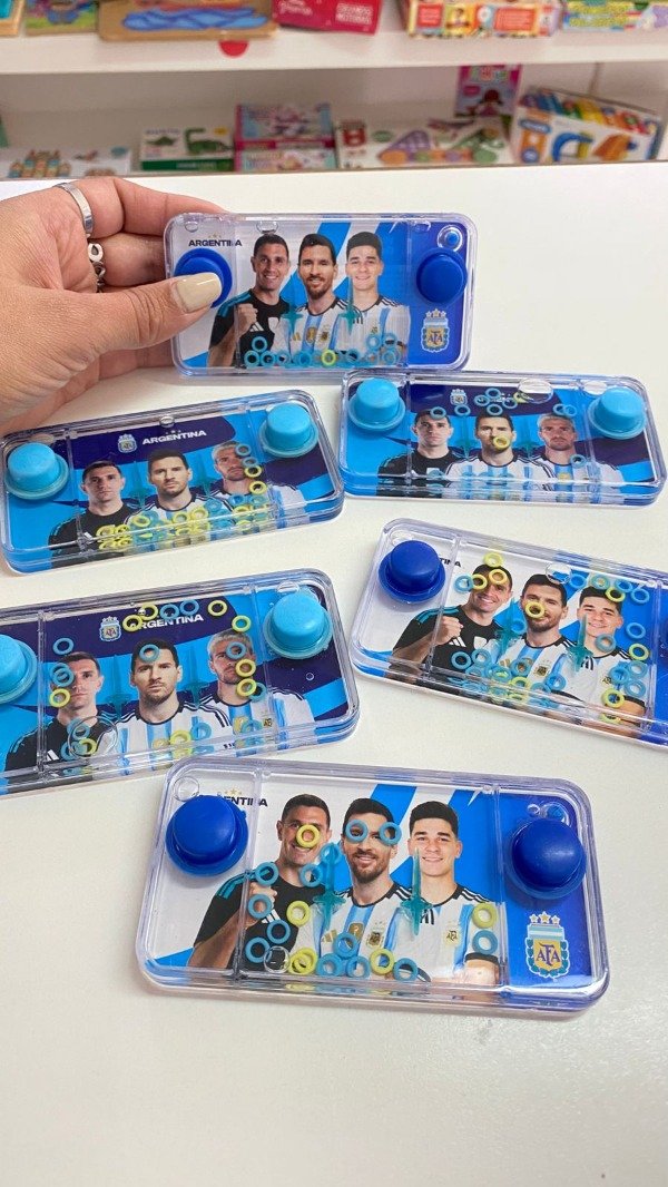 Producto - Juego de agua para embocar de Argentina- Oficial AFA- Wi