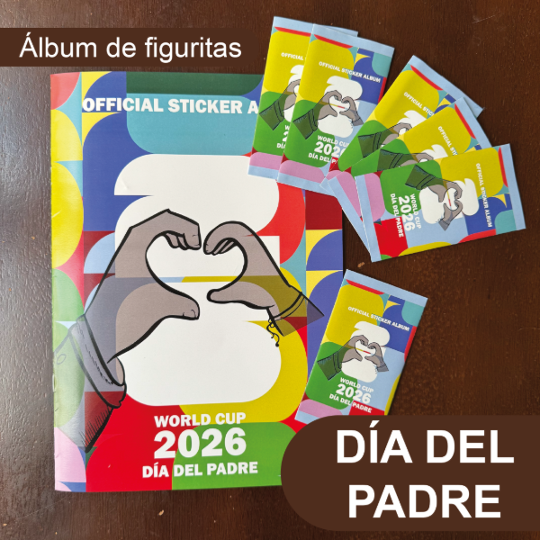 Producto - Álbum de figuritas Día del padre