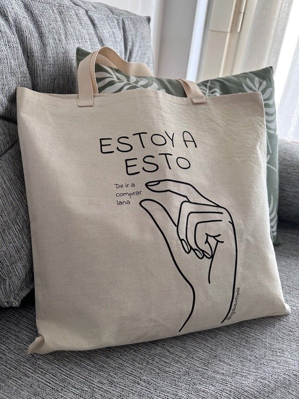 Producto - Tote bag Estoy a esto - 1