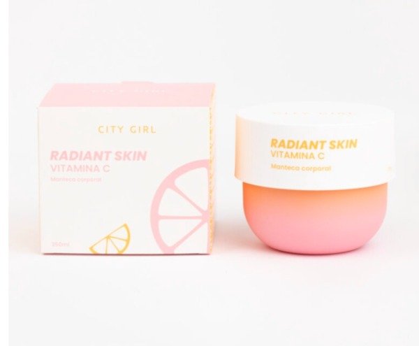 Producto - MANTECA CORPORAL HIDRATANTE E ILUMINADORA con Vitamina C City Girl
