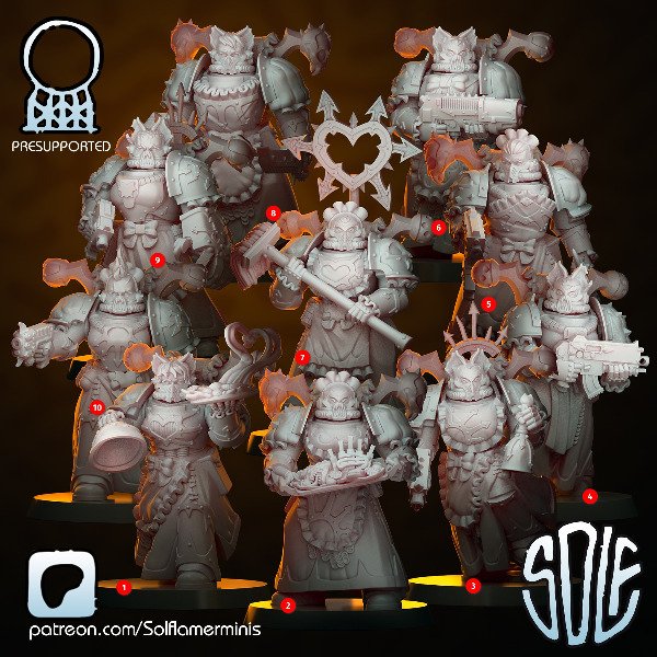 Producto - Traidoras sirvientas cósmicas c/u