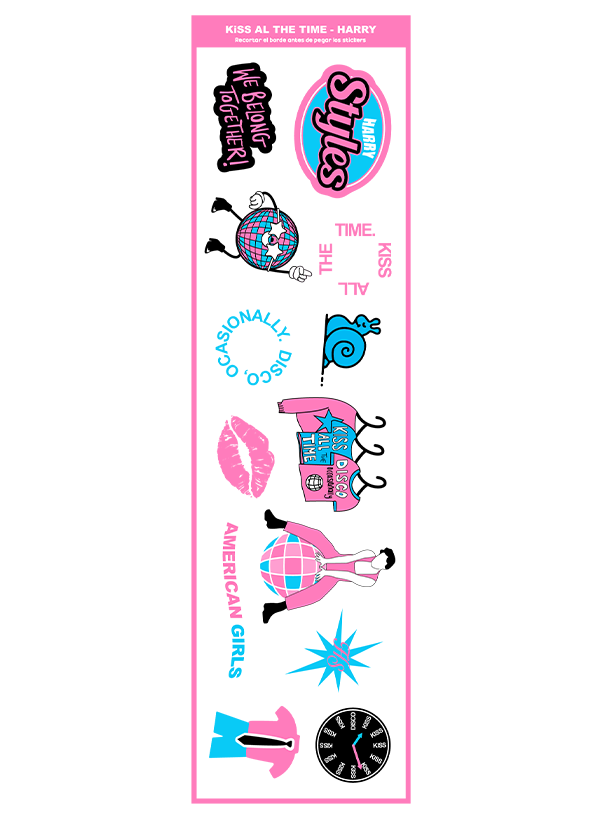 Producto - KATTDO Sticker DTF UV - Harry Styles