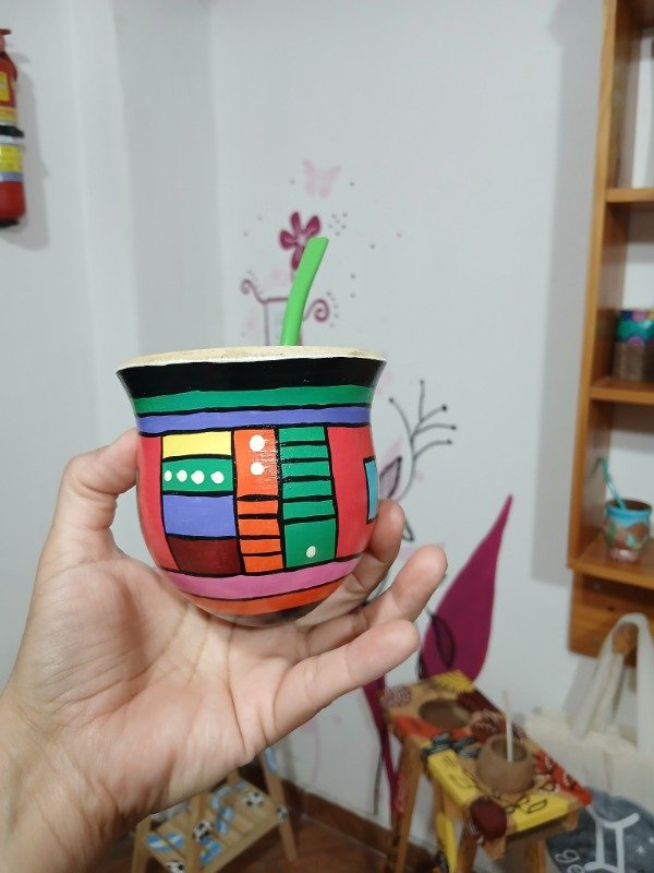 Producto - Mate de calabaza "ARTE" - 4