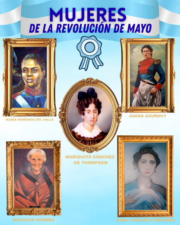 Producto - Galeria de arte "MUJERES DE LA REVOLUCION DE MAYO"