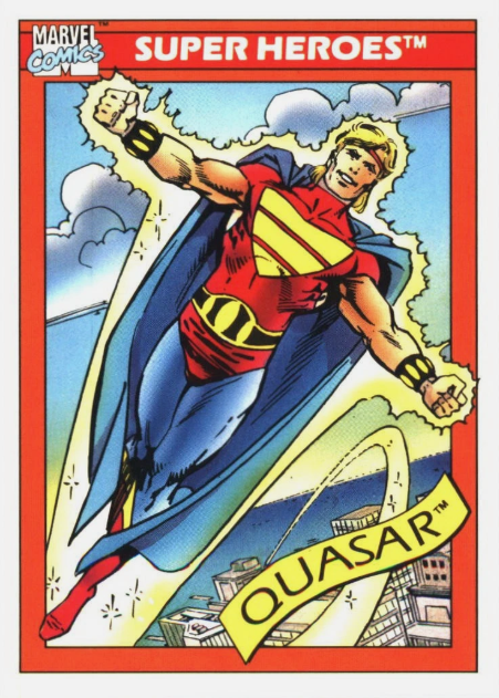 Producto - 1990 Impel Marvel Universe #15 - Quasar - 0