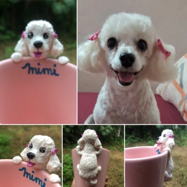 Producto - Taza mascota personalizada con una mascota artesanal réplica - 250 cc