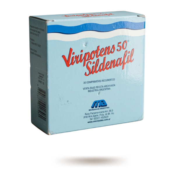 Producto - VIRIPOTENS 50 MG X 30 COMP. - 0