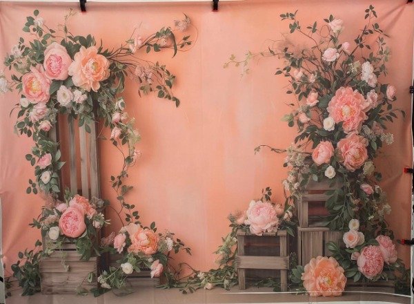 Producto - FONDO NENA CON FLORES 2X1.50 CON FALLA VISIBLE NA09