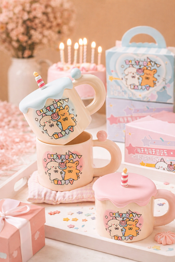 Producto - Tazón importado Happy Birthday