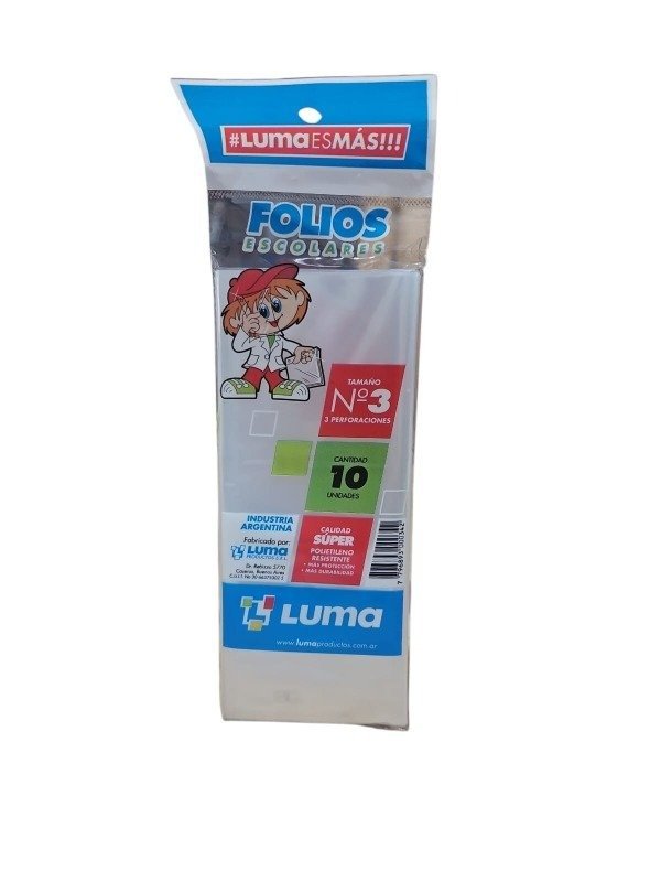 Producto - Folios Escolares