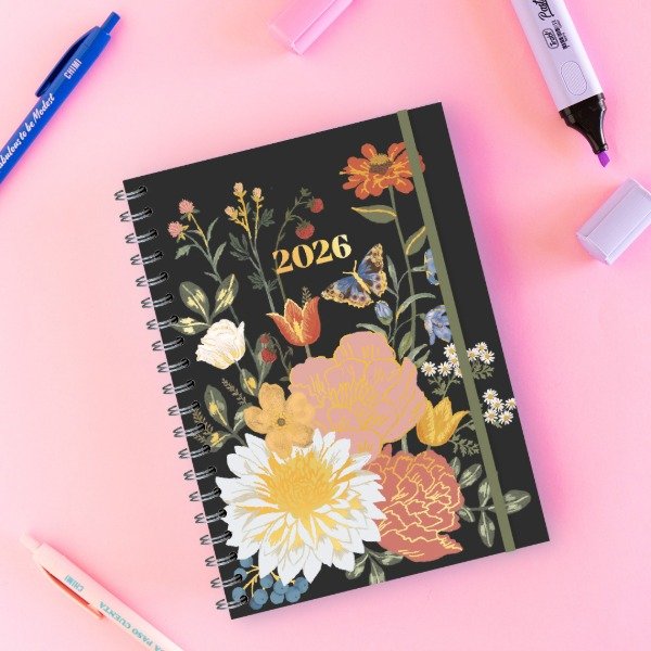 Producto - Agenda A5 Productividad - Jardín Nocturno