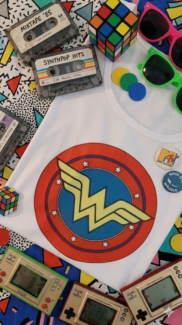 Producto - Remera Mujer Wonder Woman Logo