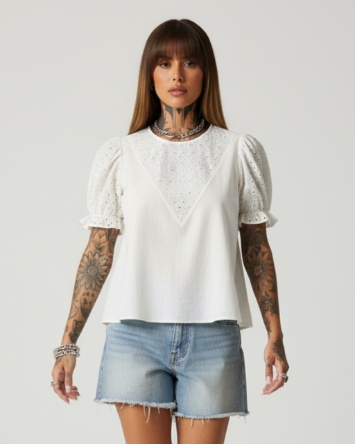Producto - BLUSA IMPORTADA BRODERY CHIPRE 0489 - 1