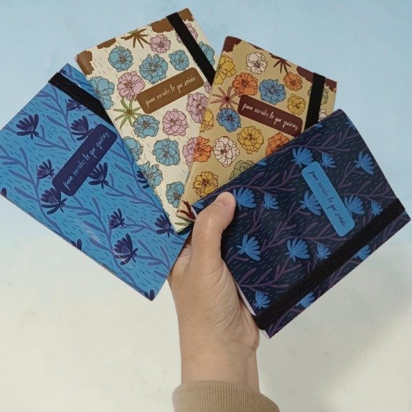 Producto - Cuaderno tapa blanda laminado- Serie Para escribir lo que quieras