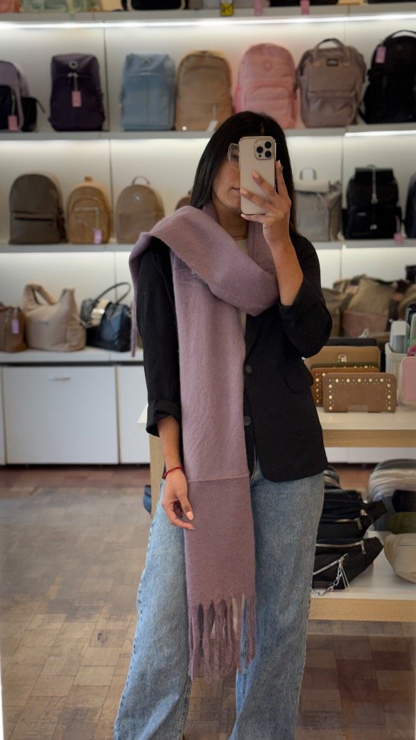 Producto - Bufandón Nube - Malva - 1
