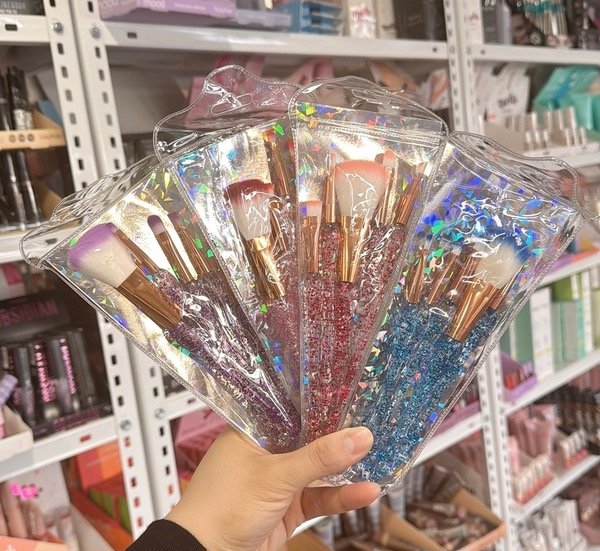 Producto - BROCHAS CON GLITER X5