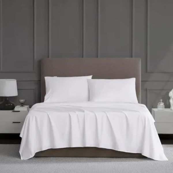 Producto - Juego de Sabana lisa premium 1200 hilos King Size