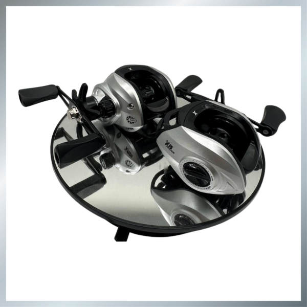 Producto - Reel Huevito X-fish X15 Silver Izquierdo
