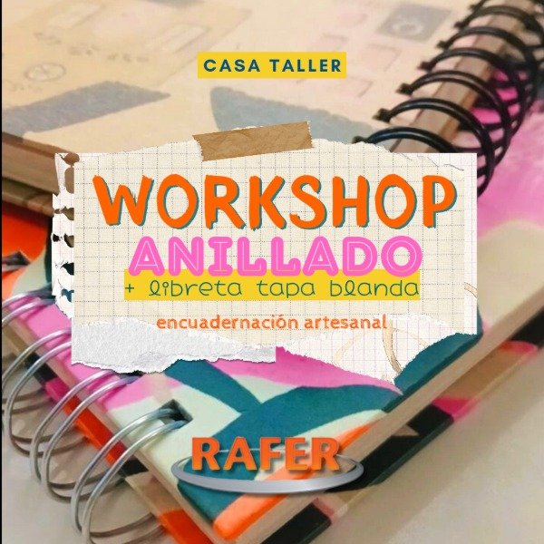 Producto - Workshop ANILLADO + Libreta tapa blanda