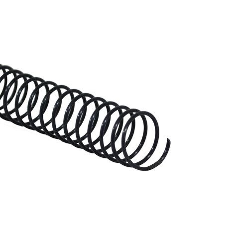 Producto - ESPIRAL 25MM NEGRO BOLSA X20 UNIDADES