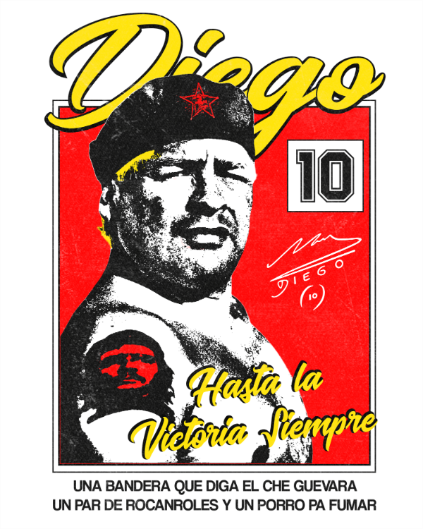 Producto - DIEGO hasta la victoria siempre N2 (remera) - 3