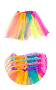 Producto - TUTU 3 CAPAS 45CM MULTICOLOR X1