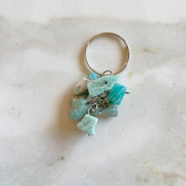 Producto - Llavero RACIMO de Amazonita