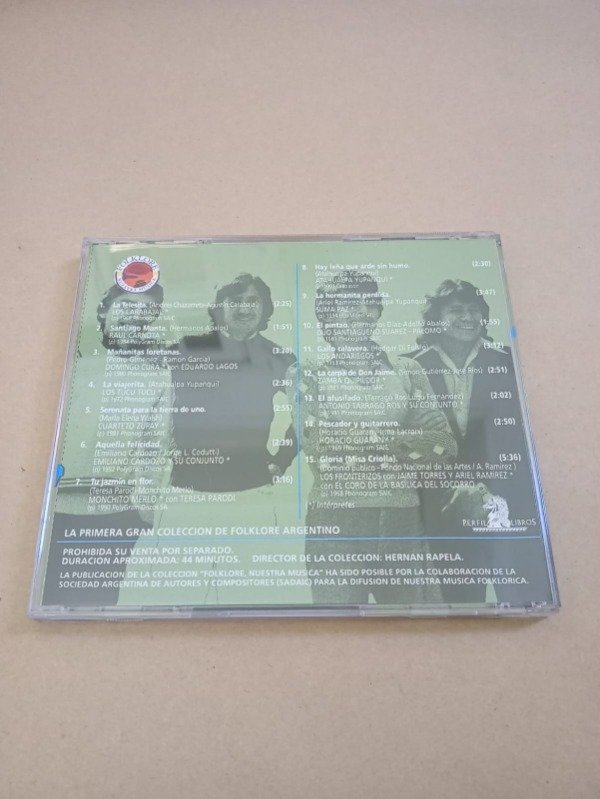 Producto - Folklore de nuestra música #20 - Los Carabajal - Perfil libros S/F - 1