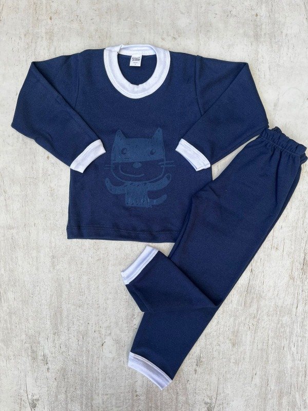Producto - Pijama azul marino x4 unid