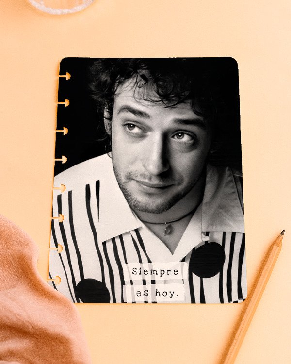 Producto - Colección Cerati / Pack de 4 Separadores A5 con Frases Icónicas