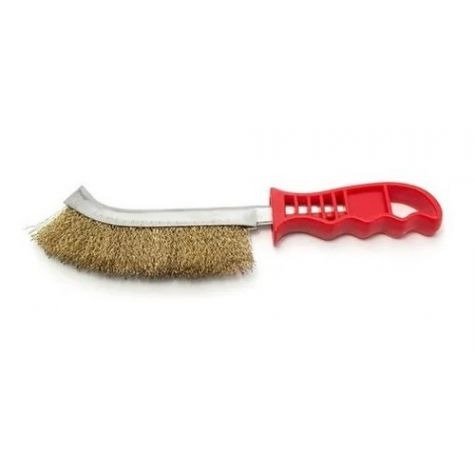 Producto - CEPILLO CON MANGO ROJO 10"