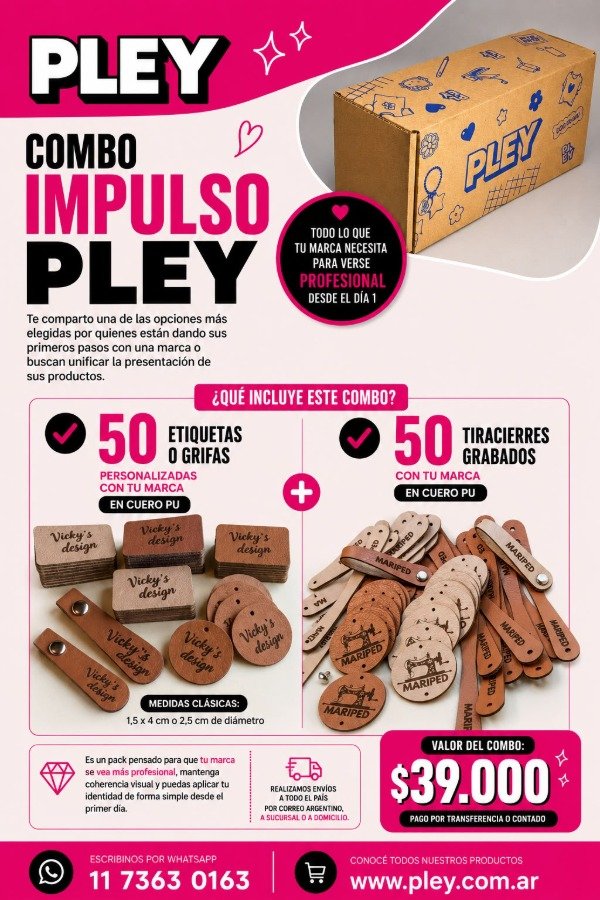 Producto - Combo Impulso PLEY para emprendedores