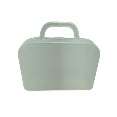 Producto - VALIJA PLASTICO TRANSPARENTE 13x14x5