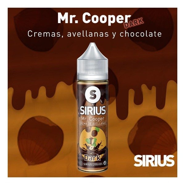 Producto - MR COOPER DARK (CREMA AVELLANAS CHOCOLATE) 60ML 0MG
