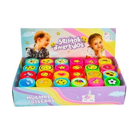 Producto - SELLITOS DIVERTIDOS X24 UNIDADES MODELOS SURTIDOS EN CAJA